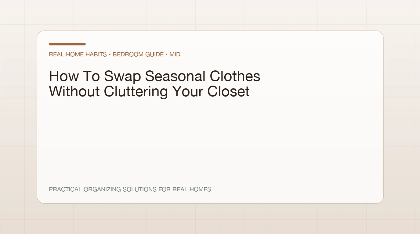 Vacuum-sealed bag compressing winter clothing for compact off-season storage